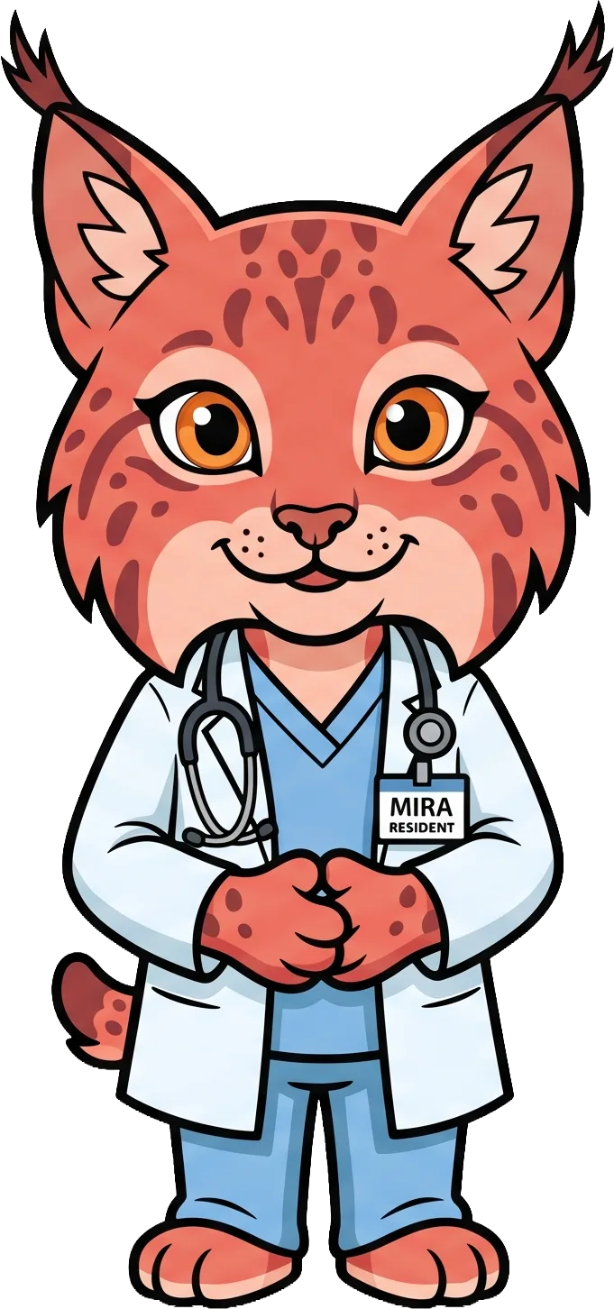 Mira, la lince residente, te da la bienvenida